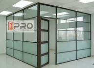 مكعبات زجاجية مخصصة جدران المكاتب الحديثة الحوائط 2.0mm نظام جدار زجاجي