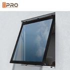 1.4mm سماكة الإطار المعدني المظلة النوافذ / الألومنيوم واحد أعلى نافذة معلقة نافذة الألومنيوم المظلة للمنزل المظلة