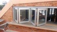 نوافذ زجاجية قابلة للطي من الألومنيوم قابلة للطي لمطبخ الطاقة - نافذة زجاجية قابلة للطي فعالة قابلة للطي