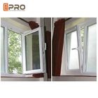 زجاج مزدوج مائل للكسر الحراري وقلب النوافذ الألومنيوم / إمالة الحمام والنوافذ المفتوحة