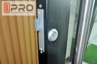 أبواب محورية داخلية مصنوعة حسب الطلب من الألومنيوم لفواصل الغرفة ISO9001 باب محوري مفصلي باب زجاجي باب أمامي