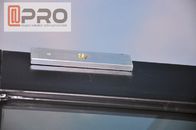 متعدد الألوان الألومنيوم الأبواب المحورية شهادة ISO مع الزجاج المقسى باب محوري مزدوج المحور المفصلي الزجاج الأمامي