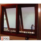 إعصار تأثير الألومنيوم المظلة ويندوز شهادة ISO مع سلسلة اللفاف أعلى نافذة المظلة أسفل النوافذ الثابتة