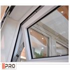 المضادة للشيخوخة الألومنيوم المظلة النوافذ للمباني السكنية تخصيص حجم نافذة المظلة سعر النافذة الزجاجية