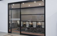 أقسام مكتب حديثة من الزجاج المقسى بإطار من الألومنيوم / أقسام فواصل لغرفة المكتب